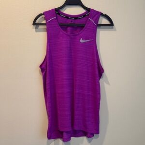 Nike Running Men's Purple Tank Top